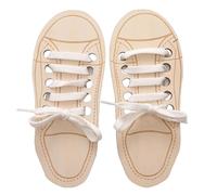 Générique Jouet Laçage Chaussure en Bois - Apprendre à Nouer Ses Souliers, Planche Enfilage avec Motif Étoile | Aide Motricité Fine 3-6 Ans, Pratique École Maternelle, Jeu Éducatif