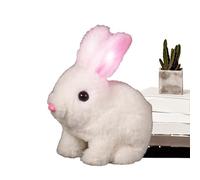 Générique Jouet Lapin Sautillant - Lapin Électronique Imitant Le Lièvre | Peluche Interactive avec Gestes Naturels | pour Garçons, Filles, Anniversaire, Pâques, Jouet Réaliste De Rongeur pour Je
