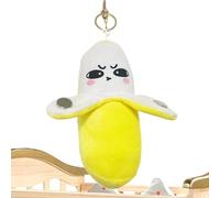 Générique Jouet Musical en Peluche - Figurine éducative Parent-Enfant, Jouet Musical en Forme de Banane, pour Jeunes, garçons, Filles, d'âge préscolaire, Petite Amie, fête Scolaire