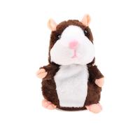 Générique Jouet Parlant interactif Adorable de Hamster, apprenant et Jouet de Peluche de mimetisme, Cadeau de bébé