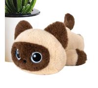 Générique Jouet Peluche Chat Doux Et Confortable Chat Couché À Câliner