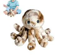Générique Jouet Peluche Interactif | Pieuvre Éducative Mignonne Enregistrement Vocal Animal | Figurines Peluche Interactives | pour Garçons Et Filles Préscolaires Apprentissage Précoce Noël