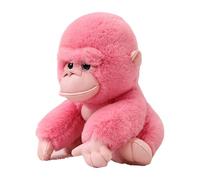 Générique Jouet Peluche - Peluche Court, 20 Centimètres, Singe, Douce | Réaliste Gibbon Chimpanzé Coussin, PP Coton Animal Figurine pour Anniversaires, Chambres, Décoration Canapé, Jeu Câ