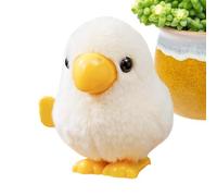 Générique Jouet Perroquet à remonter - Figurine de Perroquet en Peluche Mignonne Interactive, Oiseau Sauteur à remonter pour, Jouet Mobile à Ailes battantes, Apprentissage éducatif précoce
