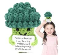 Générique Jouet Positif,Inspiration Brocoli - Inspirante Adorable Et Amusante en Forme De Brocoli pour Étudiant, Enseignant, Infirmier, Anniversaire, Diplôme, Université, Décoration