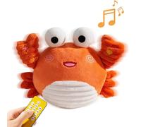 Générique Jouet pour Bébé en Forme De Crabe - Jeux Interactifs Amusants - Jouet Musical Bébé avec Lumière LED | pour Tout-Petits Garçons Filles Crèche Intérieur Garderie Maison Anniversaire