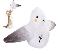 Générique Jouet pour Chat À Mouvement De Battements - Peluche Animée Réaliste avec Son Criard,Jouets d'exercice Félin | pour Jeu d'Intérieur, Exercice, Chasse, Grattage et Épanouissement