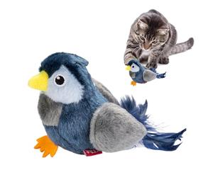 Générique Jouet pour Chat Oiseau Volant - avec Son Realiste De Gazouillement - Jeu De Canne A Caresse Stimulant,Divertissement en Intérieur et