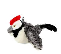 Générique Jouet pour Chat Oiseau Volant USB Rechargeable, Oiseaux Interactif Battant avec Télécommande et Cris Réalistes, Jouet Durable en Peluche pour Chats d'Intérieur (Oiseau Noir)