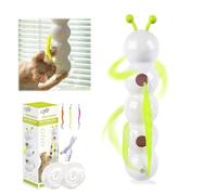 Générique Jouet pour Chat Whirlie Smart Motion, Jouet pour Animaux de Compagnie Whirlie Smart Motion avec Motif de ver, Exercice Stimulant Amusant pour Animaux de Compagnie Qui s'ennuient (1 Pc)
