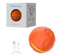 Générique Jouet pour Chien à Bille roulante, Balle Interactive pour Chien,Jouet interactif pour, Balle pour Animaux de Compagnie - Balle à mâcher pour Rechargeable par USB, Fournitures pour Animaux