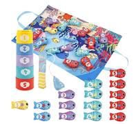 Générique Jouet pour l'ordre des Couleurs - Tri éducatif et Jeu de comptage, Jouet en pour pour Apprendre numéros et Couleurs, activités de Classification