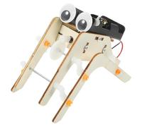 Générique Jouet Robot Araignée en Bois, Robots en Bois, Jouets Expérimentaux Sensoriels Interactifs et Manuel pour, Activités de Week-End de Noël pour Salle de Classe et Salle de Jeux