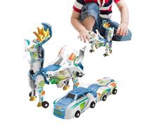 Générique Jouet Robot Dinosaure - Jeu Magnétique Anti-Stress Interactif | Jouet Véhicule Préhistorique | pour Enfant Garçon Passionné Intérieur Extérieur Maison Fête Anniversaire