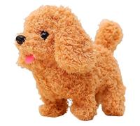 Générique Jouet Robot pour Chien Qui agit comme Un Vrai Chien, Mon Robot réaliste en Peluche Qui agit comme Un Vrai Chiot - Jouet interactif en Peluche q ui Marche, aboie et remue la Queue pour Les