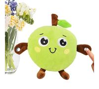 Générique Jouet sensoriel Musical pour - d'apprentissage Interactive en Peluche avec Sons | Animal en Peluche inspiré des Fruits, Aide au Sommeil éducative pour Les, la Famille, la voitur