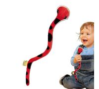 Générique Jouet Serpent Doux, Jouet en Peluche Serpent,Jouet à Suspendre en Peluche Doux - de Poignet Confortable, Jouet, pour Cheveux, Poignets, Rideaux, vêtements