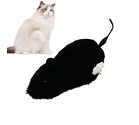 Générique Jouet Souris À Remonter pour Chats - Souris en Peluche Mécanique | Jouets De Chasse Et De Course Réalistes- en Peluche Interactives pour Chat D'intérieur, Jeu De Course De pour Chat