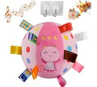 Générique Jouet Suspendu Coloré à Couinement pour Chien,Ballon Doux Rembourré 15 Cm avec Hochet IntéGré,IdéAl pour L'éDucation Et Lutter Contre L'Ennui,Adapté à Toutes Les Races Canines (E, 1pc)