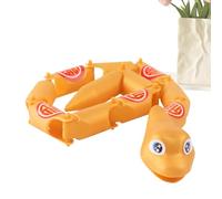 Générique Jouet torsadé, Flexible Snake | Prank Snake Multi-Joint Statue,Home School Travel Gag Joke Fun Fun Collectable Animal Fornament pour sa Fille, Petit ami, Fils