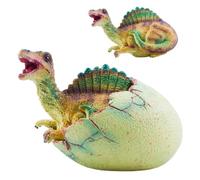Générique Jouet œuf de Dinosaure Cadeaux de fête réalistes, éducatifs et à | Statue d'œuf de dinosaure Pour à la maternelle, à la crèche, en vacances, en intérieur,
