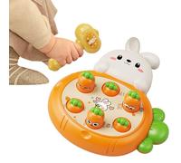 Générique Jouets à,Activité Amusante de Martèlement au Design Lapin - Jouet Interactif à Une Balle avec Marteau | Cadeau d'anniversaire Éveil Précoce Renforcement des Liens Familiaux Garçons Filles