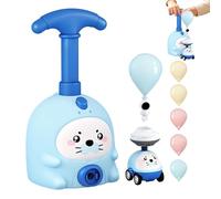 Générique Jouets à Ballon Ludiques pour - Jeu de Course,Ensemble Lanceur de Ballon et Voiture Propulsée - pour Éducation Précoce Divertissement Anniversaire Jardin et Plein Air Petits