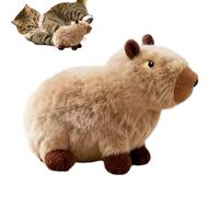 Générique Jouets à Couineurs pour Chien - Peluche Capybara avec Couineurs Intégrés,Peluchies pour Chien | pour Chiens Mordeurs Formats Chiots Nettoyage Dentaire par Mastication