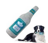 Générique Jouets à Coupelle pour Chien | Jeu Interactif Forme Bouteille de Vin | Doudou à Mâchouiller pour Chiot | pour Mastication Jeu de Rapprochement Stimulation Mentale et Activité Physique