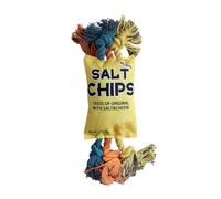 Générique Jouets à Coupelle pour Chien | Jouet à Mâcher Crissant en Forme de Sachet de Chips | Accessoire de Morsure pour Chien - pour Chiots Chats Maison Voyage Toutes Tailles