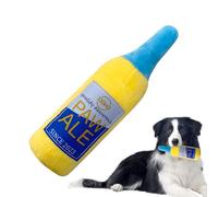 Générique Jouets à Coupin pour Chien | Jeu en Forme de Bouteille de Vin - Jouet en Peluche pour Chien - pour Mastication Jeu de Rapprochement Stimulation Mentale et Activité Physique