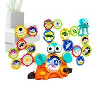 Générique Jouets À Engrenages pour | Activités Éducatives - Jouets de Construction STEM,pour Garçons et Filles Fête d'anniversaire Maison École Maternelle École Voyage Plage