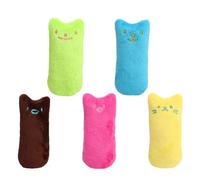 Générique Jouets à l' à Chat - Lot de 5 Jouets à mâcher pour Chat | Pleins d' à Chat, Design de Dessin animé Que Votre Chat va Adorer, Confort de Mastication pour renforcer Les Dents, à Chat