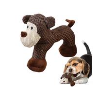 Générique Jouets À Mâcher Chiens,Fournitures Animaux en Lin Doux Singe | Jouets Qui Gardent Les Chiens Occupés - pour Chiots Et Races Petite Moyenne Grande Enrichissement Et Stimulation