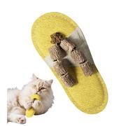 Générique Jouets à mâcher pour Chats - Pantoufle Amusante et sûre - Jouet interactif pour Chat - pour Jouer, gratter, se détendre, stimuler, s'enrichir, Lutter Contre l'ennui,