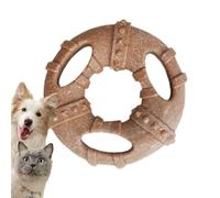 Générique Jouets à Mâcher pour Chiens,Jouet à Mâcher Résistant pour Mordeurs Puissants - Os à Mâcher Interactifs pour Nettoyage des Dents, Réduction d'Ennui, Entraînement, Jeu de Rapport et de