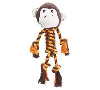 Générique Jouets à Mâchouiller pour Chiot | Jeu D'Éveil en Corde Animaux avec Couineur - Jouets Interactifs pour Chien | pour Jardin Terrasse Plage Parc Intérieur Extérieur