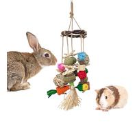 Générique Jouets à Ronger pour Hamster - Bâtonnets De Foin De Timothy pour Rongeurs en Dentition - Friandise À Ronger Comestible Soulagement Naturel De L'Ennui pour Petits Animaux Chinchillas Furets