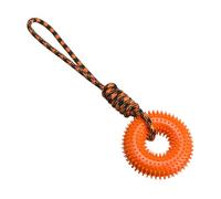Générique Jouets à Sifflet pour Chien | Anneau Picot pour Mâcheurs | Jouet à Corde Ultra-Résistant pour Chiots en Dentition Apaisant l'Ennui et Stimulant