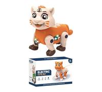 Générique Jouets Animaux Lumineux,Jouets Animaux électroniques - de Marche électriques avec lumière | Portables avec Corde, Jouet Mobile Amusant pour la Maternelle, la crèche et l'école ma