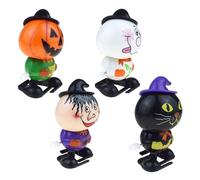 Générique Jouets Anti-Stress, Halloween Intéressant Clockwork Toy Set - Mini Jouet à remonter d'halloween Petit Jeu d'horlogerie d'halloween Jouets à remonter à la Main Multifonctions pour Les