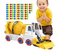 Générique Jouets Camion | Perles Éducatives Interactives,Camions Jouets À Pousser Et Avancer | pour Voyage Développement École Maison Temps de Jeu Compétences Éducation Préscolaires Garçon et