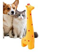 Générique Jouets Couineurs pour Chien | Interactive en Latex Couineuse Mignonne et Ludique - Jouet Girafe Mignon et Ludique - pour Chiots et Animaux Intérieur Extérieur Maison Jardin Piscine Étang