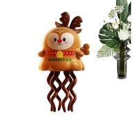 Générique Jouets De Danse Magiques De Noël - Pieuvre Dansante À Remontoir avec Élan du Père Noël | Jouet D'Évitement d'obstacles Et D'Éveil Précoce pour Bébé | Cadeau Sensoriel pour Filles Et Garçons