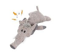 Générique Jouets De Dentition pour Chiot - Éléphant Câlin Interactif avec Couinement,Jouets De Dentition pour Chiot - pour Le Jeu Et L'Entraînement Réduire L'Ennui Jardin Parc Piscine Plage