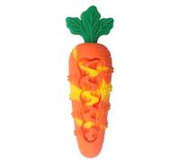 Générique Jouets De Dentition pour Chiots | Jouets Dentaires Carotte en Silicone pour Chiot - Produit Solide d'Éducation et pour Occasions comme Pâques Anniversaire Halloween Voyage Noël