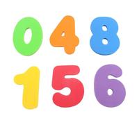 Générique Jouets de en Mousse flottants - 36 pièces de Lettres et de Chiffres, matériau Doux et sûr, Conception Facile à Prendre en Main | Ensemble de Jouets de éducatifs pour bébé, pour Les Tout-