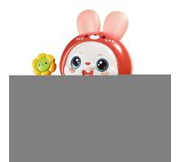 Générique Jouets De Lapin pour Les - 48 Chansons Animal de Compagnie Qui Chante et Danse,Jouets Lapin Interactif,pour Exercice De Soulèvement De La Tête Filles Garçons Chambre Crèche École