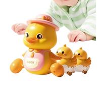 Générique Jouets de Motricité pour Bébé - Canard Magnétique Mobile d'Éveil avec Lumière pour Apprentissage Précoce,Jouet Musical Interactif pour à Partir de 18 Mois Filles et Garçons