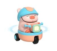 Générique Jouets de Mouvement pour Bébé - Jouets Interactifs pour Bébé avec Lumière - Modèle Animal Musical pour Tout-Petit Rampant avec Lumière - pour Bébés Et De 0 À